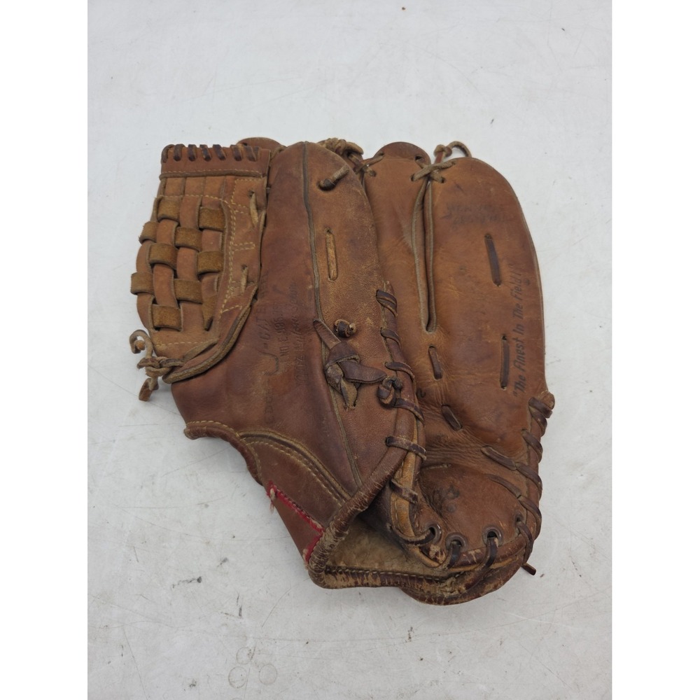 1967 Vintage Rawlings XPG17 Brooks Robinson Basket-Web Baseball Glove READ